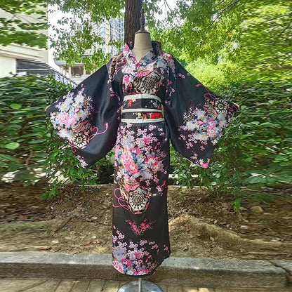 Traje tradicional de mujer Albornoz Anime Cosplay Traje de fotografía Kimono