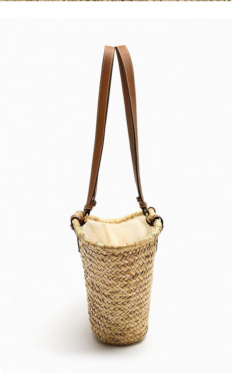 Bolso de playa nuevo para damas, estilo vacaciones, combinable