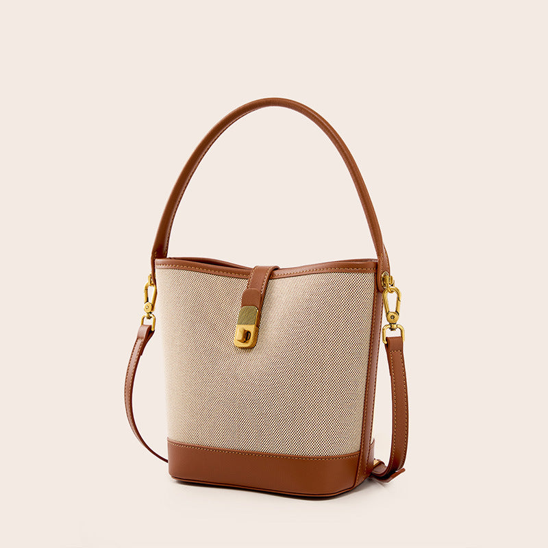 Bolso bandolera para mujer Commuter Woven New High Sense All-match