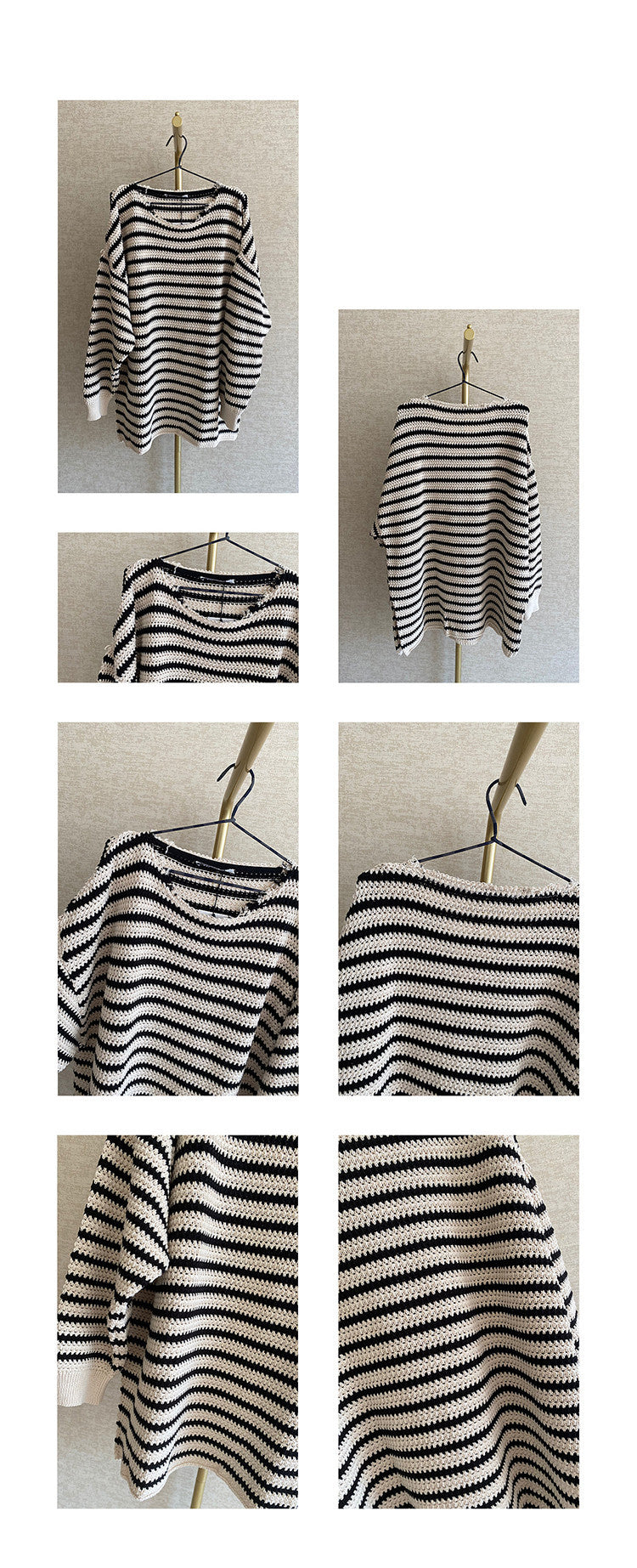 Pull en tricot de style paresseux Style mince Mode Style occidental