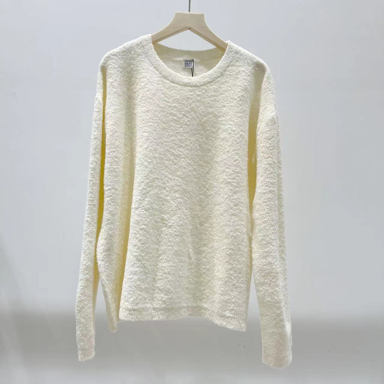 Idle Style Profile Round Neck Sweater Autumn And Winter Women