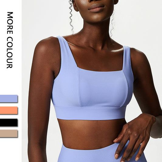 Soutien-gorge de yoga de sport à boucle réglable grande taille pour femmes