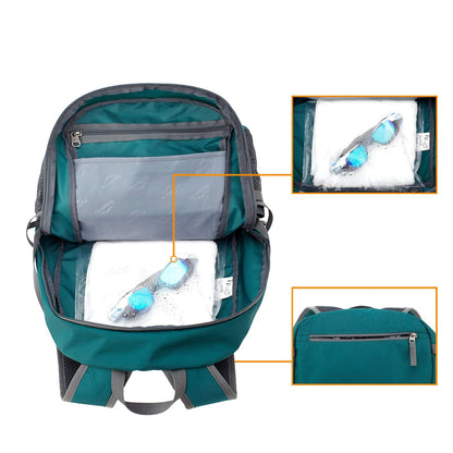 Mochila ligera y plegable para acampar al aire libre