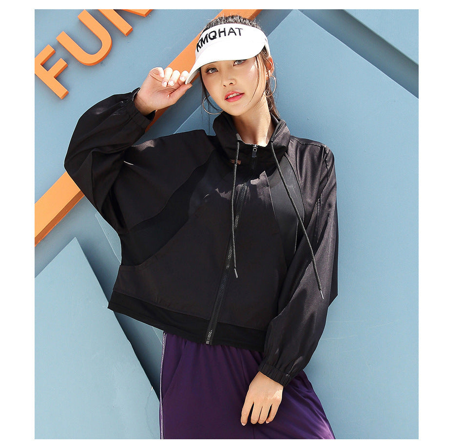 Loose sports casual jacket top