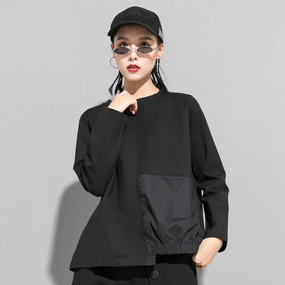 Women's Loose And Thick Spring And Autumn Outer Wear Tops