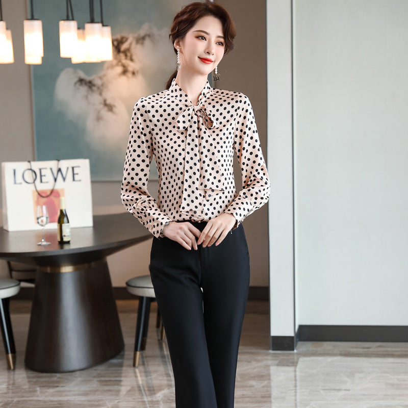 Camisa de temperamento para mujer Ropa formal Ropa de trabajo