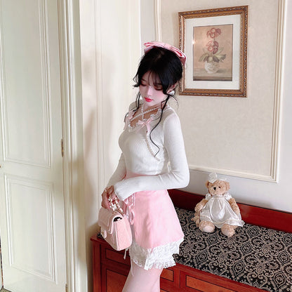 Gentle Rabbit Knitted Inner Elastic Adjustable Gentle Sensual All-match