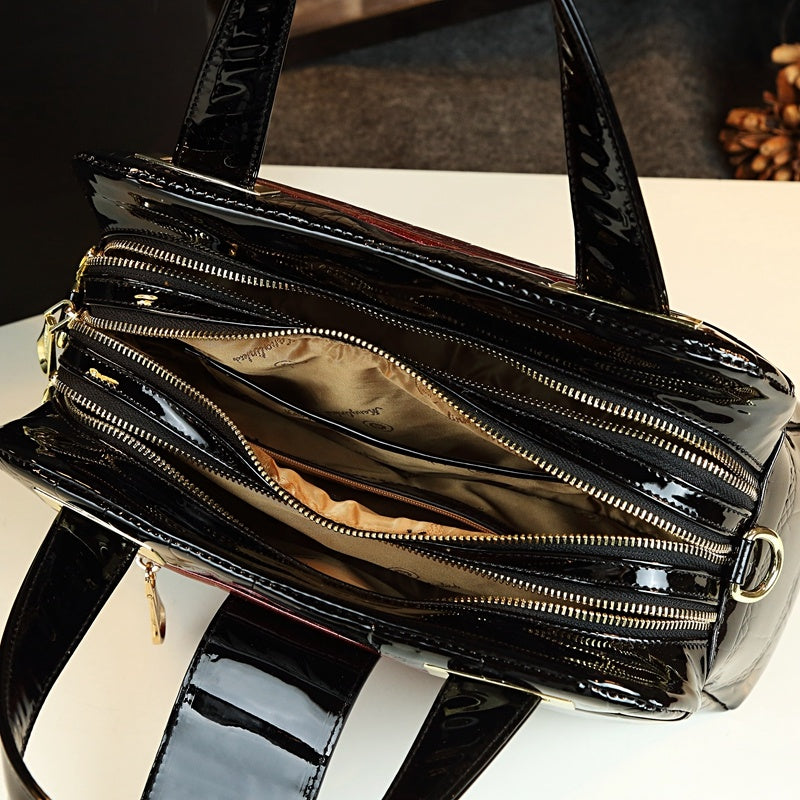 New Fashion Embossed Large-capacity One-shoulder Handbag