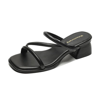 Women's Simple Sandals With Fashionable Temperament