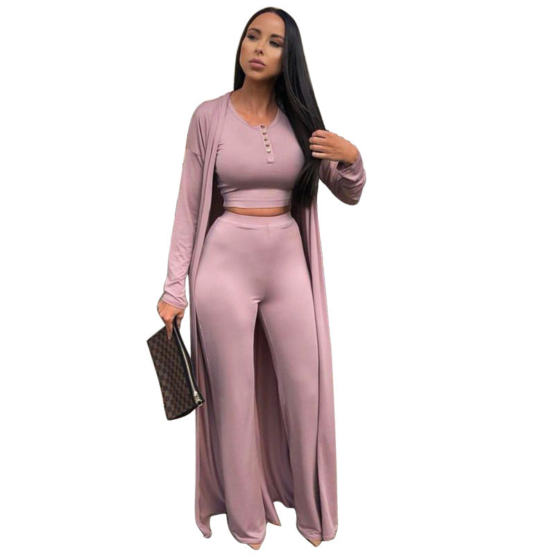 Fashion Solid Color Casual Women's Clothing