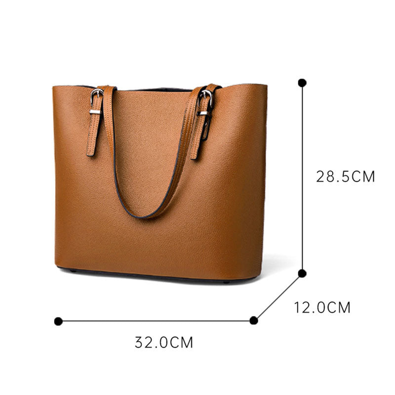 Fashion Niche Design Leather Women's Shoulder Bag