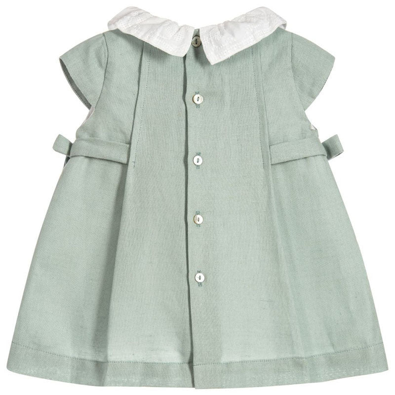 Spot Korean Children's Skirt Spring And Summer Children's Clothing Girls Dress Short-sleeved Bow Princess Dress