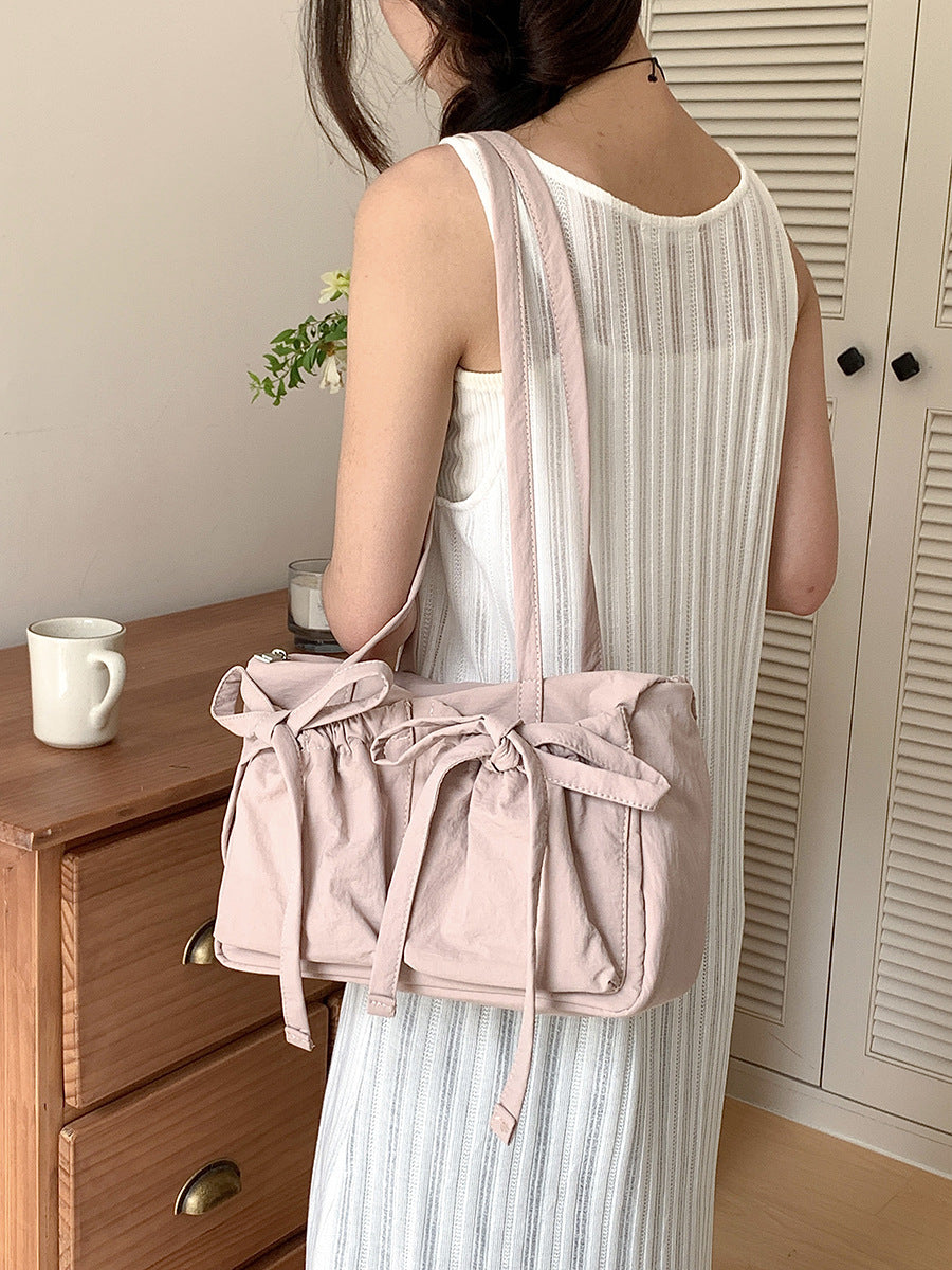 Women's Casual Large Capacity Bowknot Bag