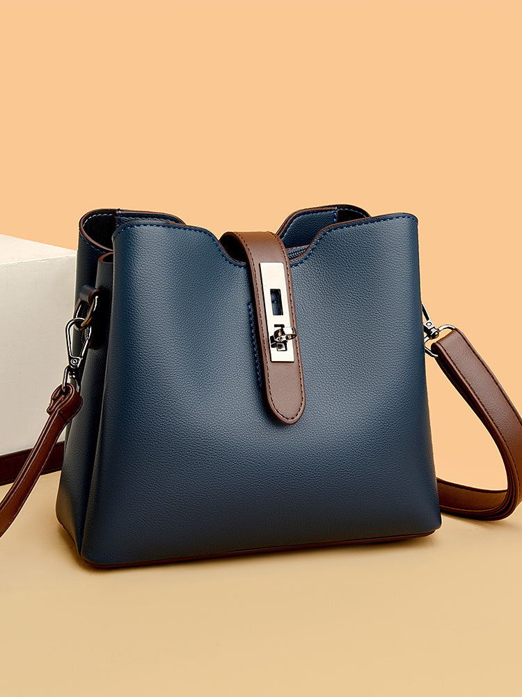 New Fashion All-matching Soft Leather Mother Bag