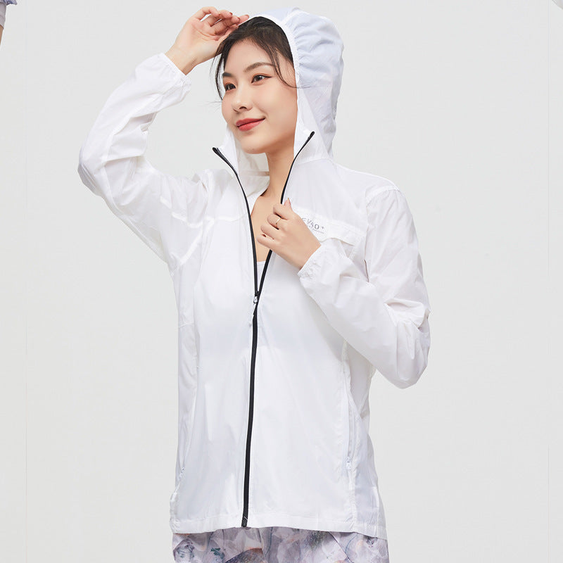 UPF40 Outdoor Anti-ultraviolet Coat Ice Silk Sunscreen Clothing