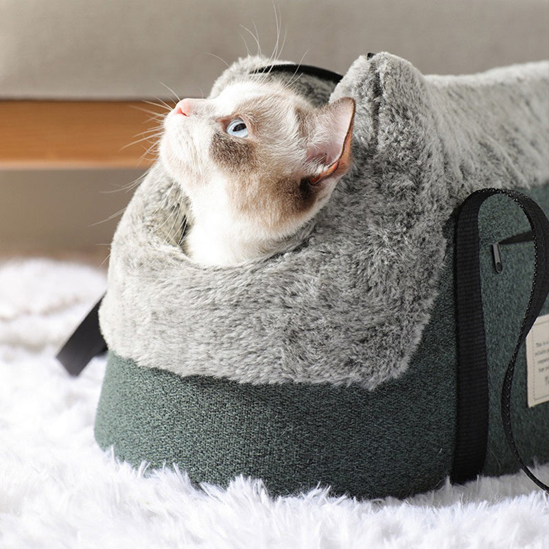 Mochila portátil Go Out para gatos, cálida y ligera