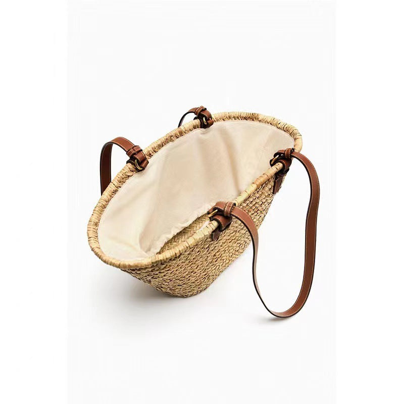 Bolso de playa nuevo para damas, estilo vacaciones, combinable