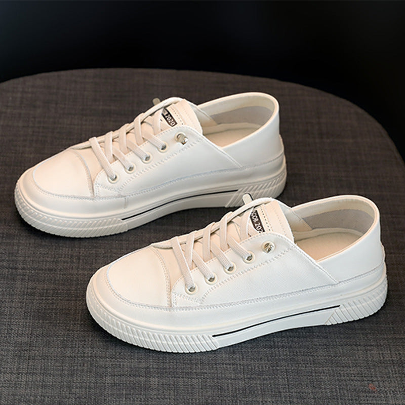 Two-way White Shoes Flat Lightweight