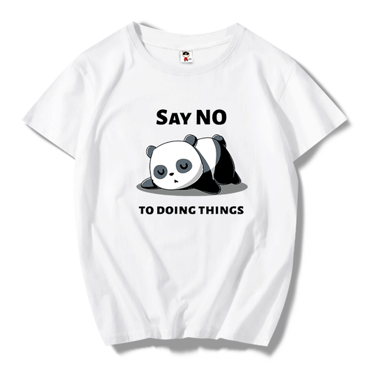 T-shirt décontracté imprimé panda