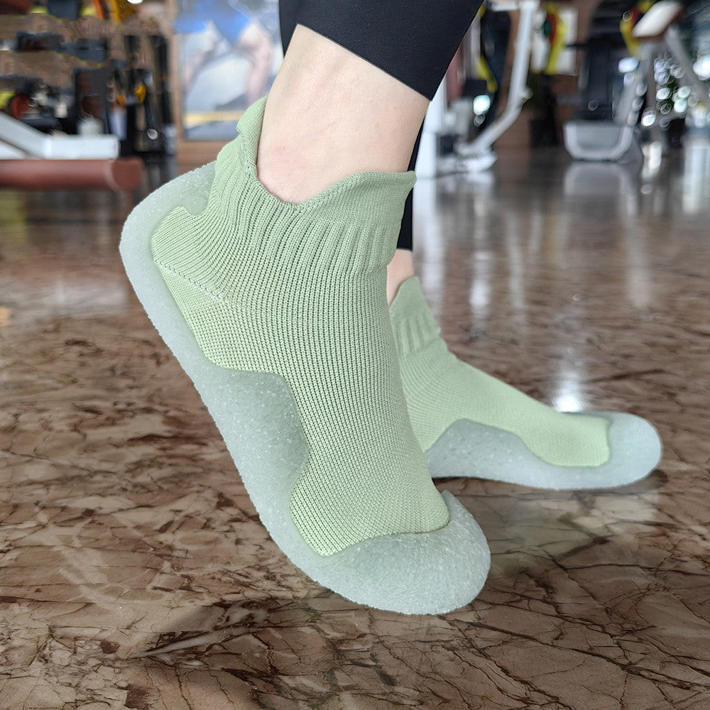 Zapatillas de salto multifuncionales resistentes a la abrasión antideslizantes para correr, yoga y fitness