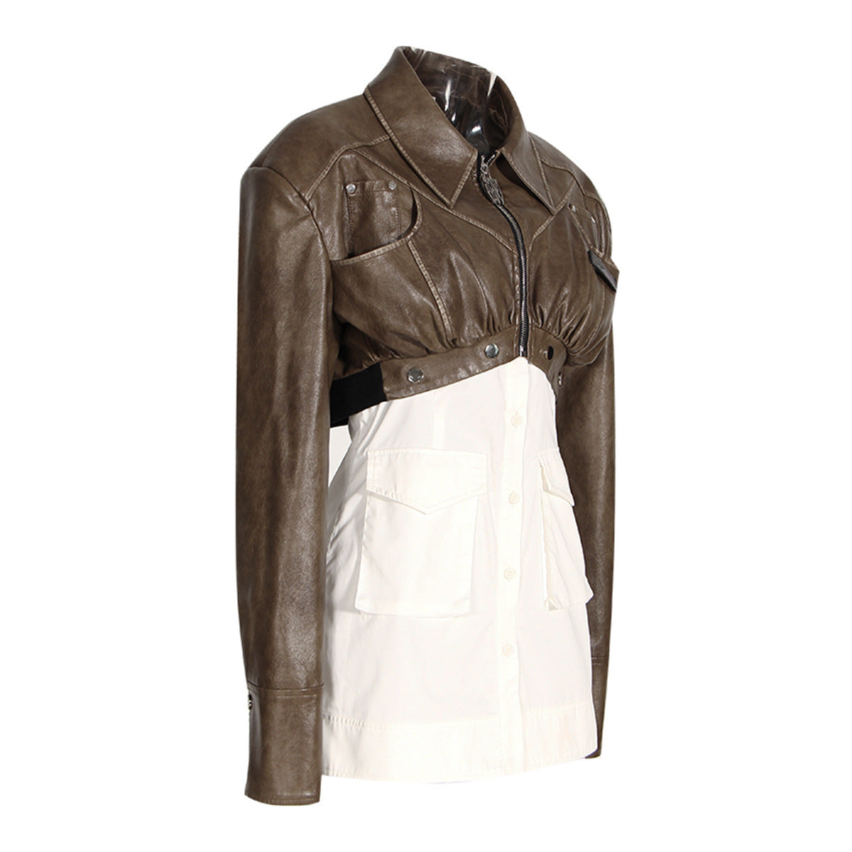 Women's Fashion Retro Biker's Coat