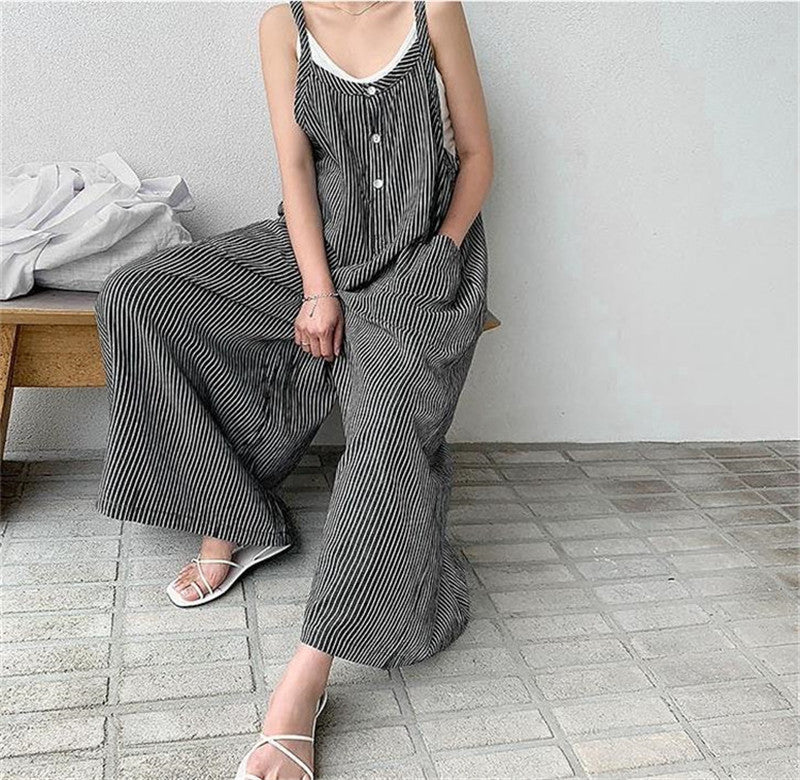 Women's Fashion Casual Jumpsuit Trousers