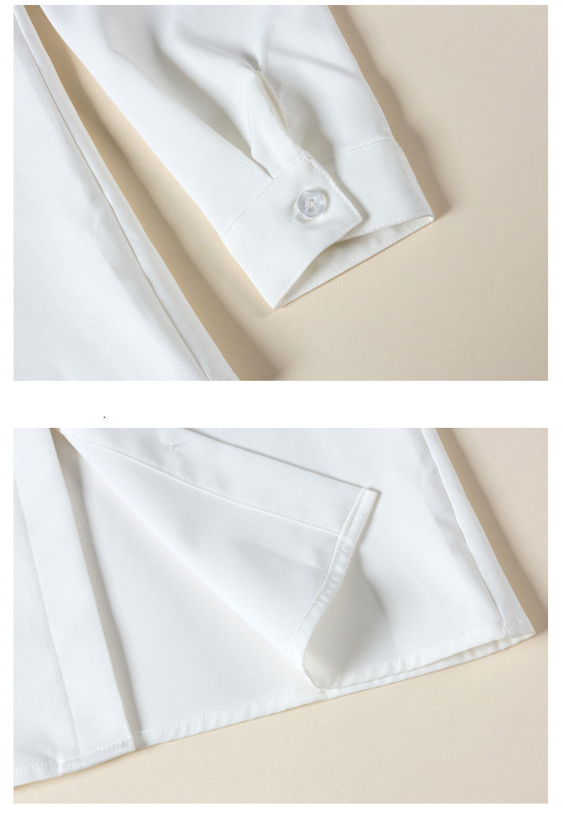 Professional Slim White-collar Employee Shirt