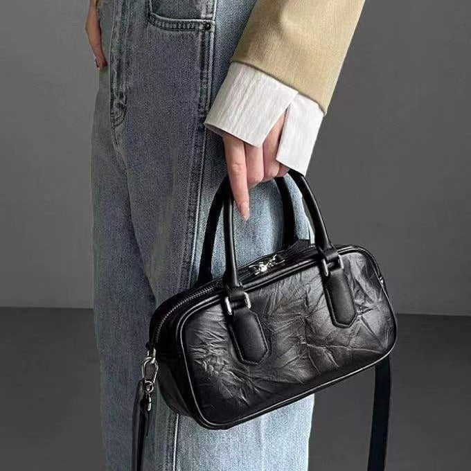 Bolsos de mano Bolso bandolera retro tipo almohada para mujer