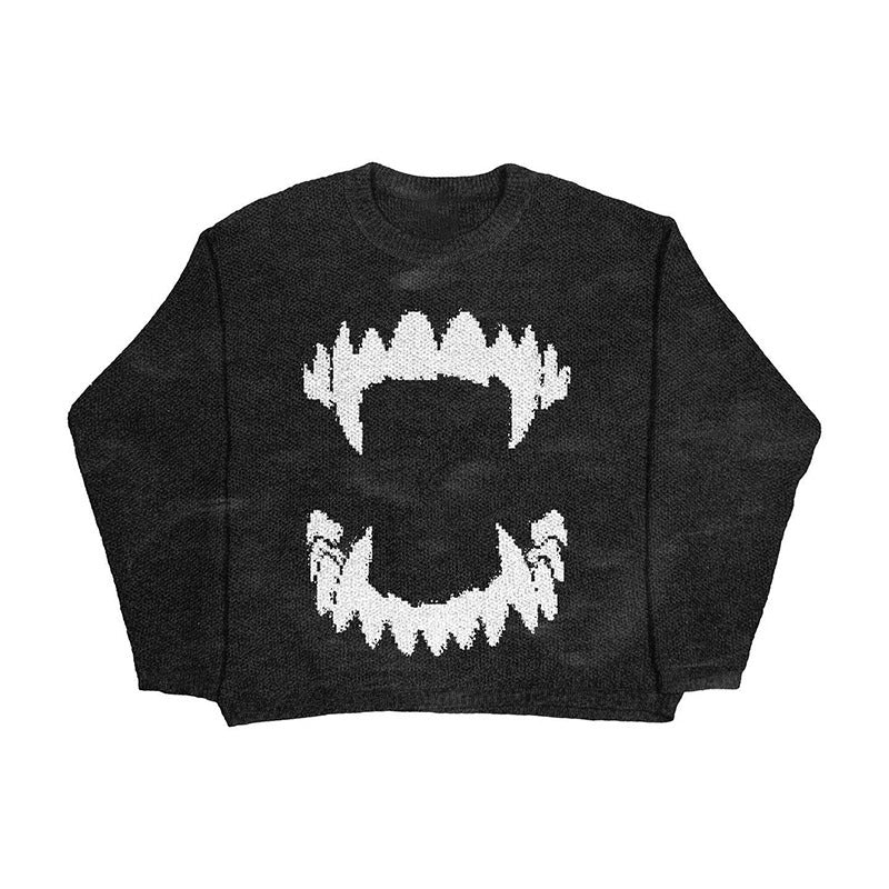 Loose Pullover Hip Hop Style