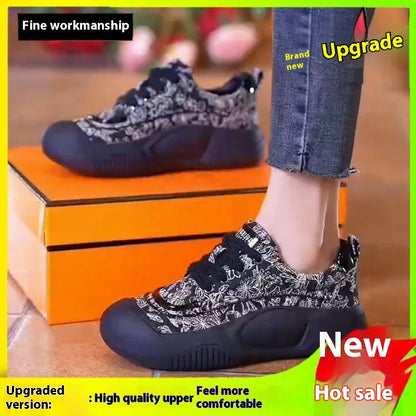 Women's Spring Sports Soft Bottom Soft Surface Low-top Shoes