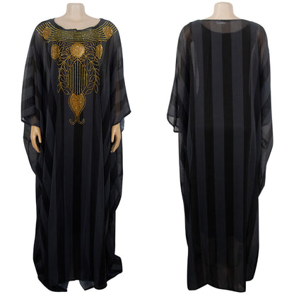 Swing Dress Chiffon Robe Fashion