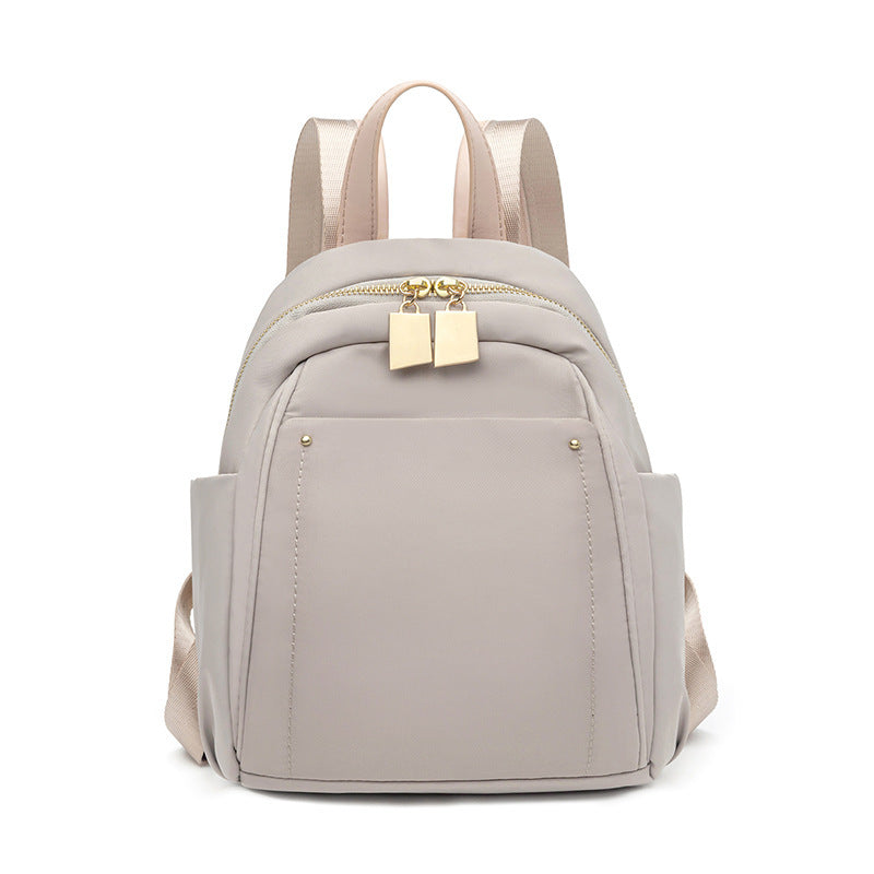 Oxford Cloth Lightweight Mini Backpack Simple And Fashionable