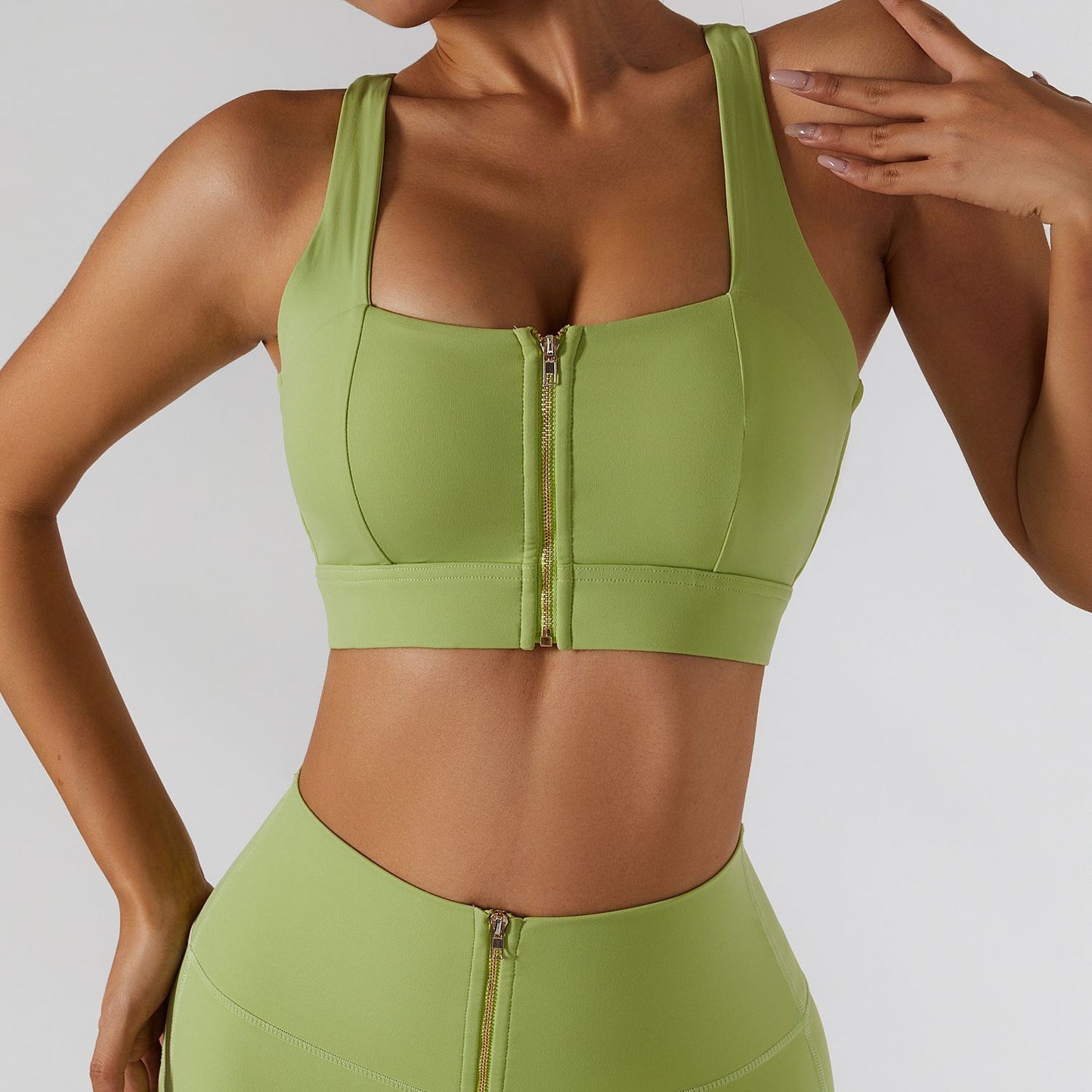 Costume de sport ensemble de Yoga sans couture femmes deux pièces