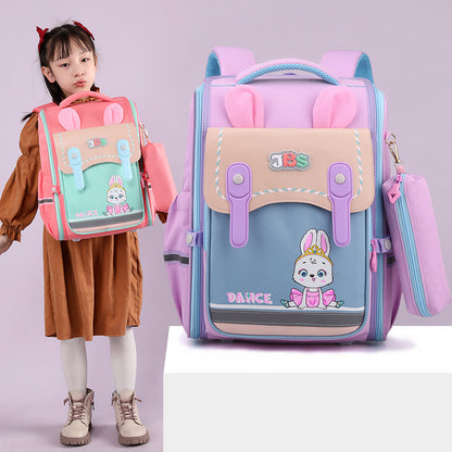 Mochila para estudiantes de primaria Mochila de gran capacidad para niños