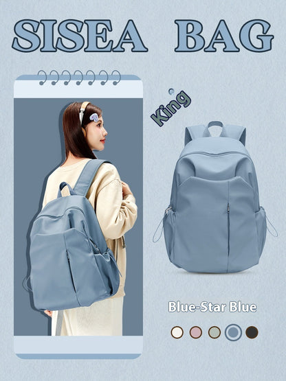 Mochila para viajes de ocio para estudiantes de secundaria, mochila para exteriores