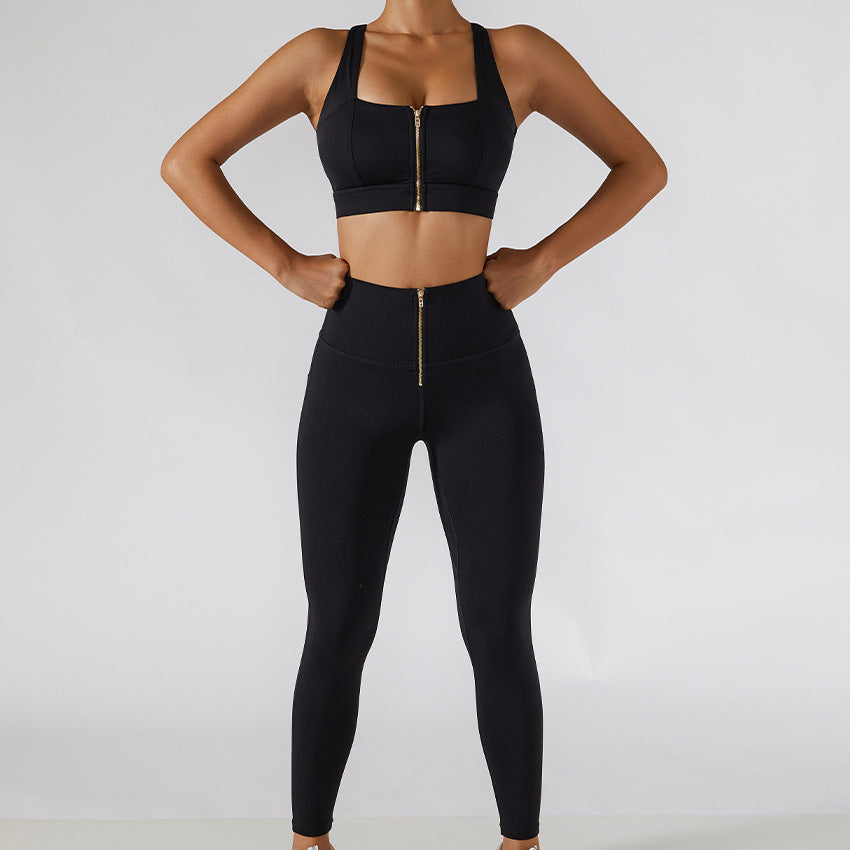 Costume de sport ensemble de Yoga sans couture femmes deux pièces