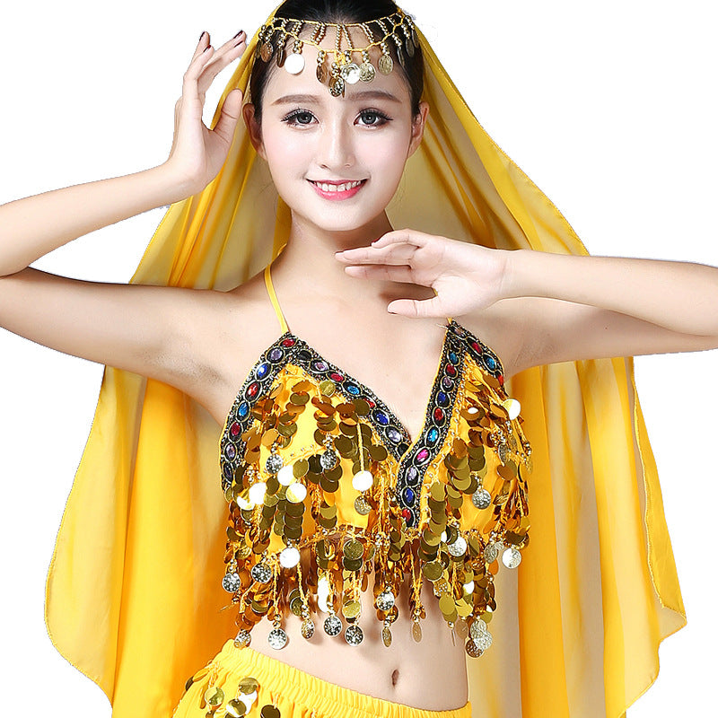 Belly Dance sequined bra