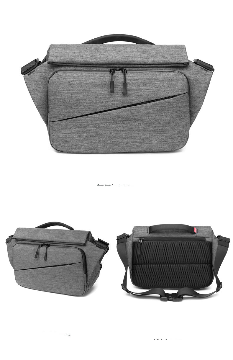 Bolso bandolera para hombre, funcional, de marca de moda, para el hombro