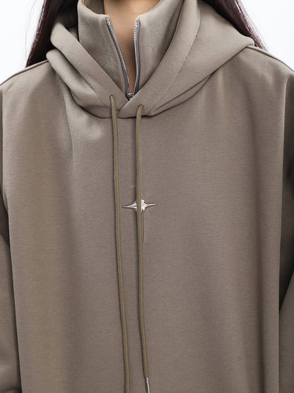 Design Inspired Metal Hooded Hoodie