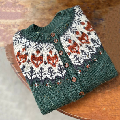 European And American National Style Jacquard Sweater