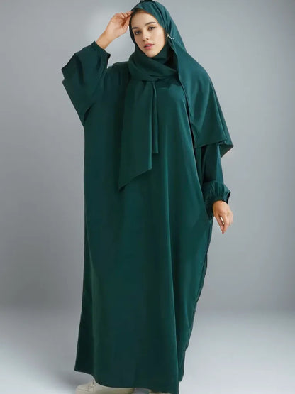 Women's Fashion Solid Color Robe Dress