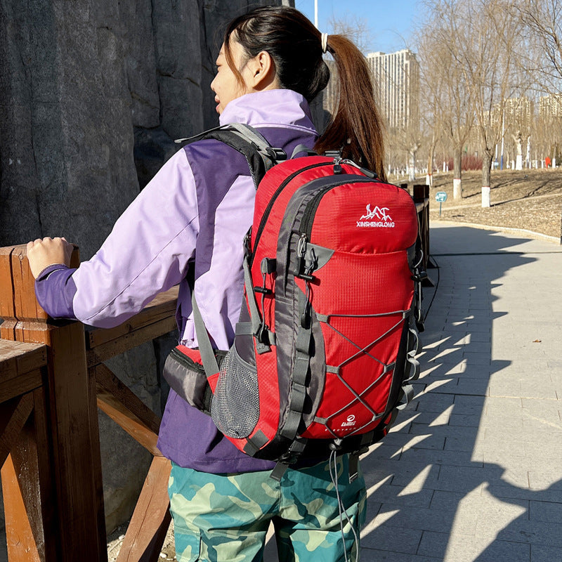 Mochila de viaje para exteriores de gran capacidad para hombres y mujeres