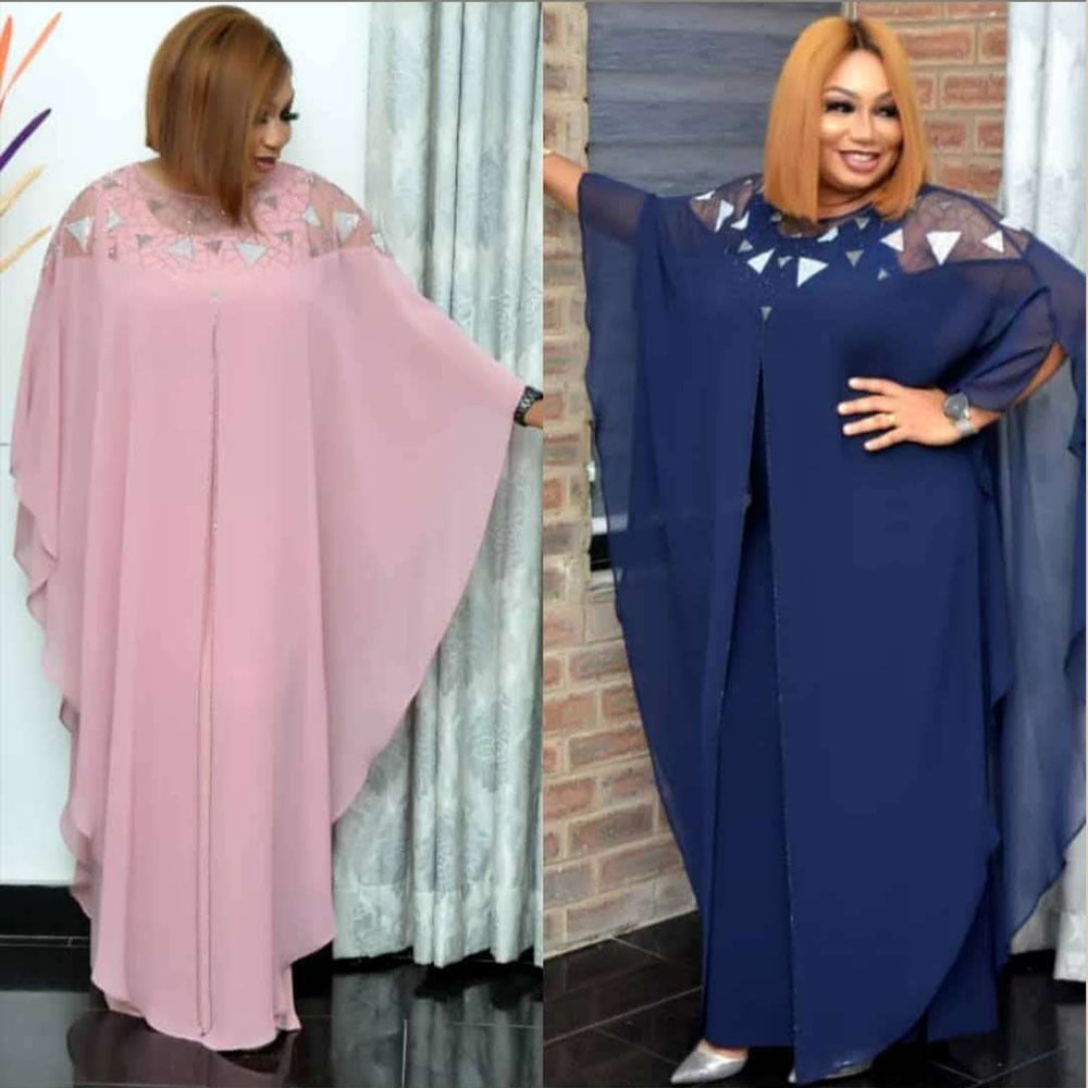 Robe grande taille de style ethnique pour femmes, mode