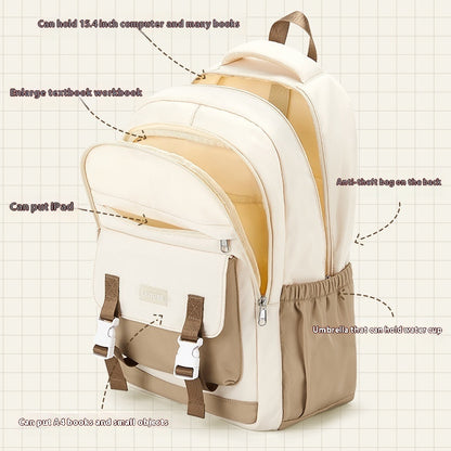 Large Capacity Men's Backpack Primary College Students