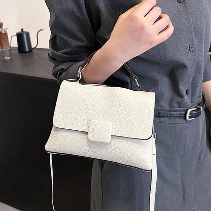 Bolso de mano de gran capacidad con diseño de mensajero de moda cortado en 3D