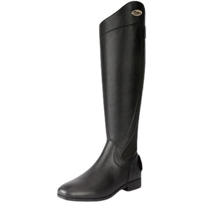 Black Cowhide Equestrian Boots Supplies