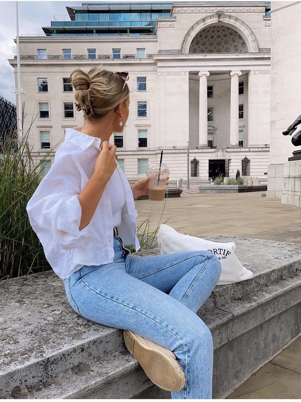 Chemise blanche d'été pour femmes, Style paresseux, manches longues