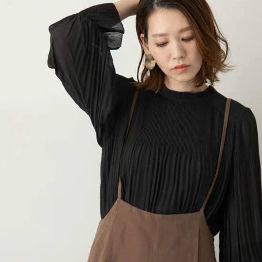 Women's Chiffon Shirt Loose All-matching T-shirt