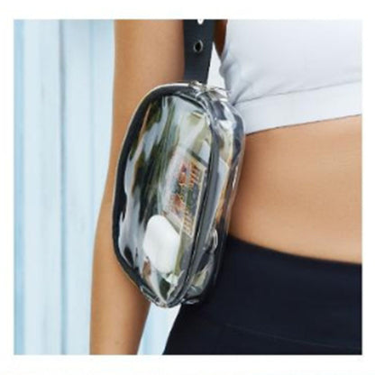 Clear Fanny Pack Stadium Approved For Women & Men Belt Bag Crossbody Waterproof With Adjustable Strap For Festival Sports Workout