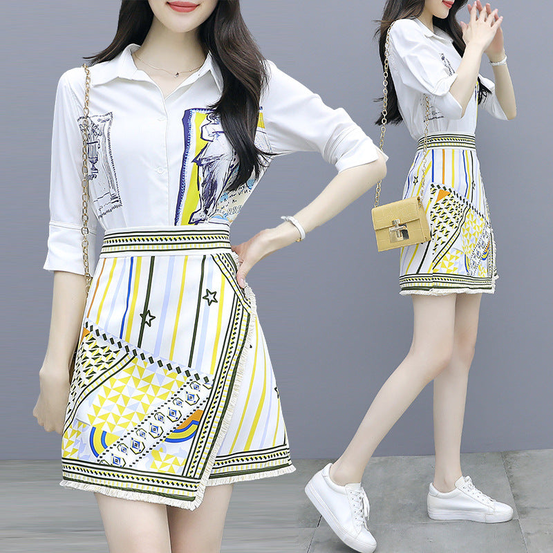 Women's Summer Two-piece Spring Dress